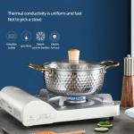 Multi-function Kitchen Cooking Pot Induction Stock Pot Stainless Steel Korean