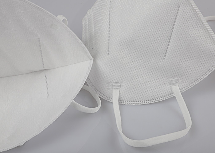 Personal Protective Disposable Earloop Face Mask Convenient Use Anti Gases