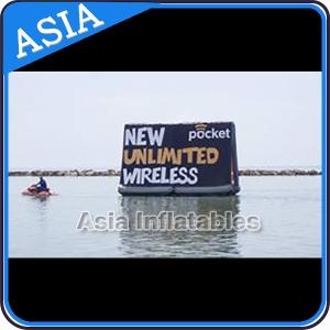 Quality Inflatable Billboard / PVC Tarpaulin Advertising Inflatables Water Billboard wholesale