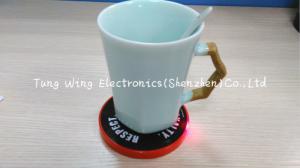 Quality Custom Melody Flashing Cup LED Coaster For Promotional Items And Holiday Gifts wholesale