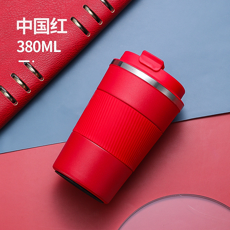 Stainless Steel 12oz Vacuum Insulated Coffee Travel Mug Spill Proof Double Walled Tumbler Cups For Keep Hot / Ice Coffee Tea Beer