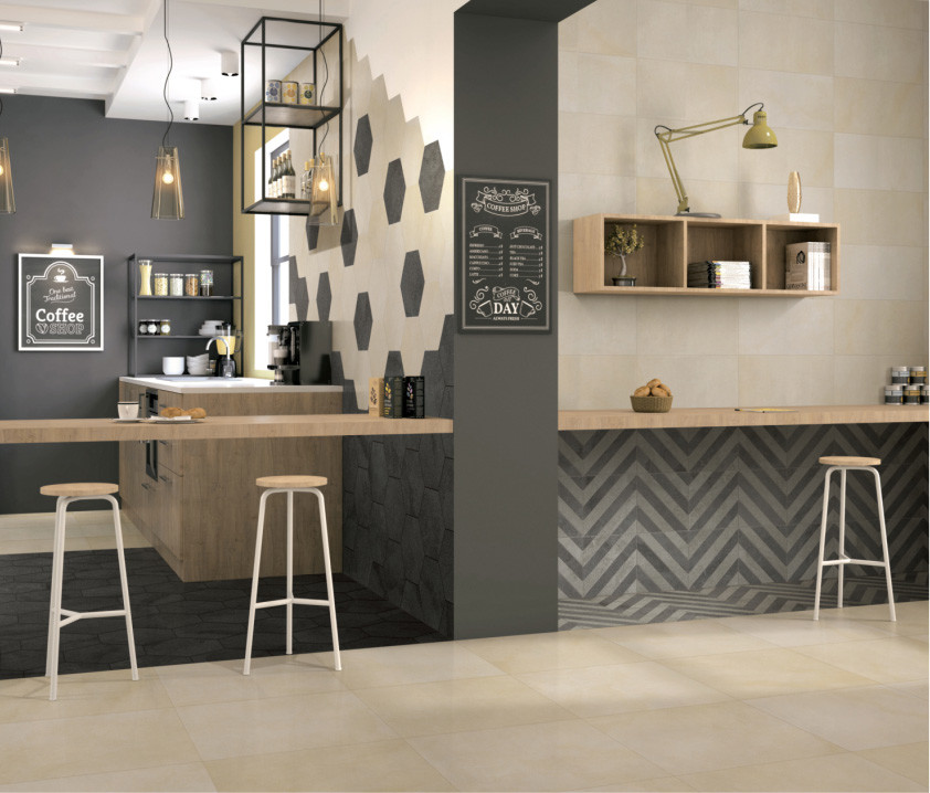 Waterproof Bathroom Ceramic Tile , 600*600 Matt Ceramic Tiles Beige Color