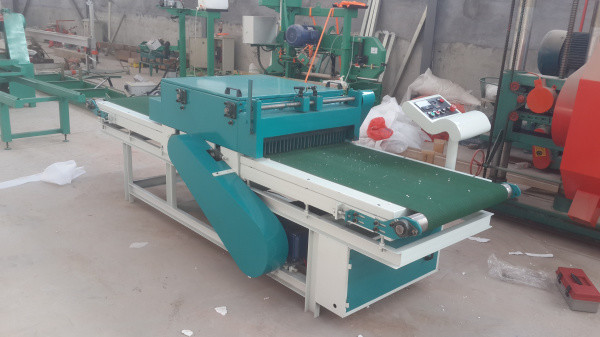 Twin Blade Board Edger Saw, Wood Cutting Multiple Blades Edger RipSaw Machine