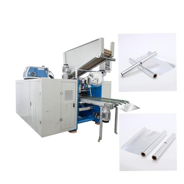 Food Grade High Speed Automatic Baking Paper Roll Aluminium Foil Rewinding