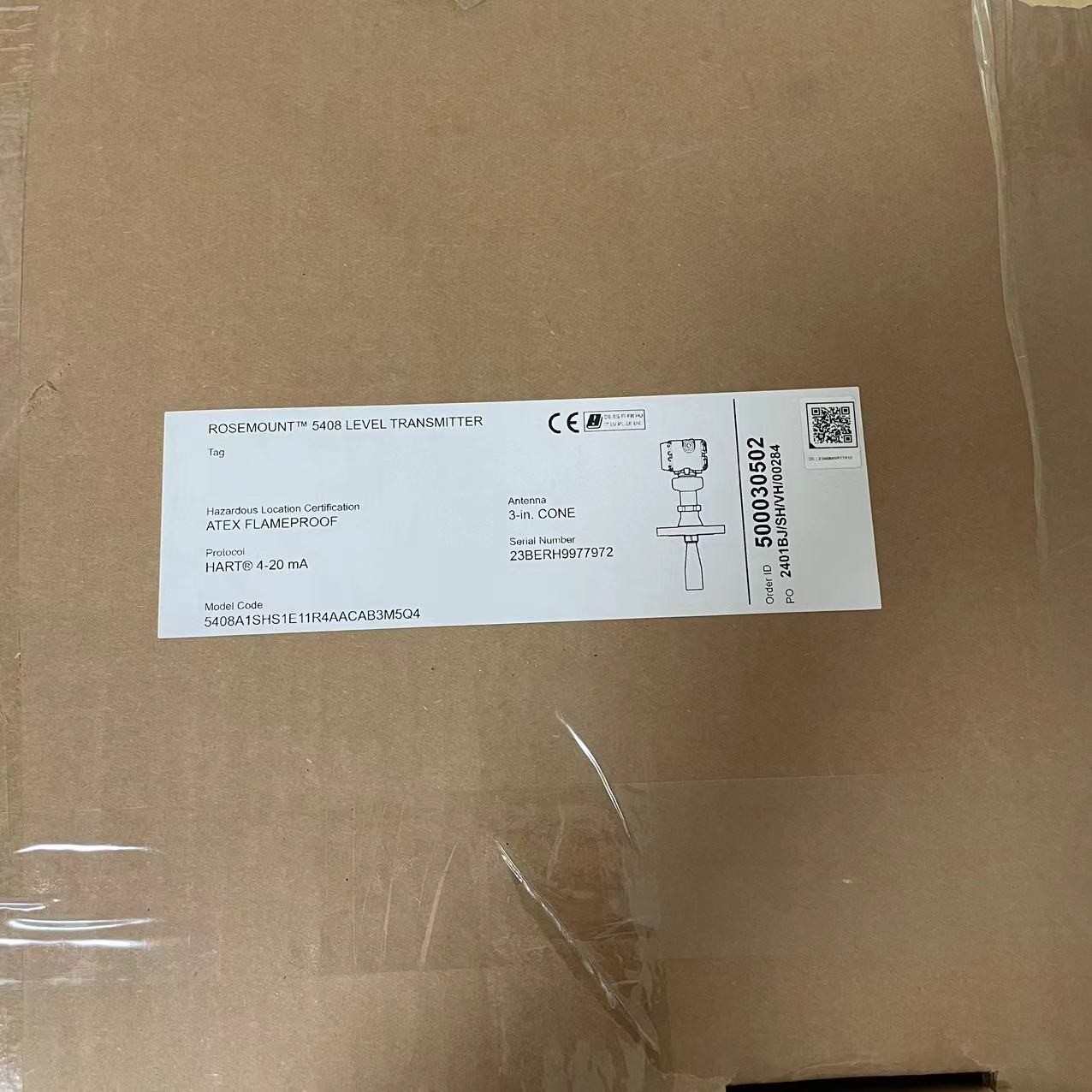 Original Emerson Rosemounts Original 5408 Level Transmitter 5408A1SHS1E11R4AACAB3M5Q4