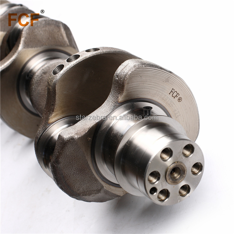 ME130937 Forged Steel Crankshaft for 6D16T Engine at Machinery Repair Shops