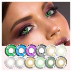 Beautiful Cosmetic 14.5 Mm Contact Lenses Dark Grey Colour