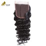 Deep Wave Yaki Human Hair Bundles And Closure 30 Inch custom