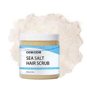 Quality Cleansing Purifying Sea Salt Beauty Hair Shampoo Hair Scalp Scrub wholesale