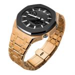 Casio Watch Modified Case Stainless Steel Band and Metal Bezel for G Shock