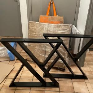 Quality 0.9mm Thickness Triangle Table Legs For Modern Stylish Kitchen Outdoor Furniture wholesale