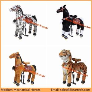 Quality Pony Cycle Toy Horse with Human Power, Ride on Horse, Ride on Plush Pony Toy for Sale wholesale