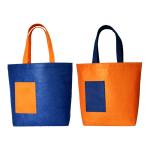 Shopping 35x39.5cm Yellow 30x40x10cm Felt Tote Bag