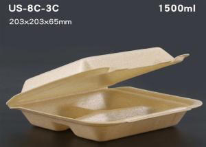 Quality Disposable plastic tray Take away food packaging container lunch box wholesale