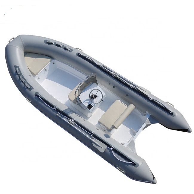 2022 simple version big space 17ft cheap price rigid hull inflatable rib boat rib520A