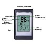 Environmental Protection Material Luxury Swimming Pool Water Thermometer For