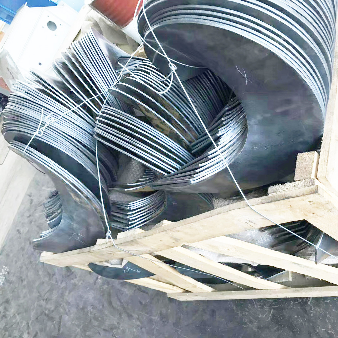 Q235 Carbon Steel Spiral Blade Cold Rolling Screw Conveyor Flight