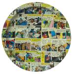 Christmas Round Tin Serving Trays