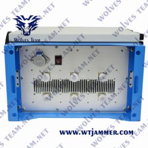 Quality Outdoor Waterproof GSM 3G 4G 5G Cell Phone Signal Scrambler Software Controlled jamming long range wholesale
