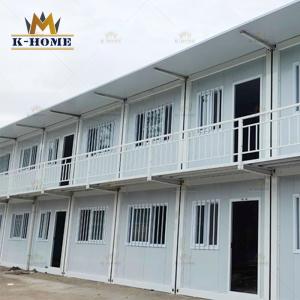 Quality Construction Industries Prefabricated Worker Dormitory Sandwich Panel Prefab Container Houses wholesale