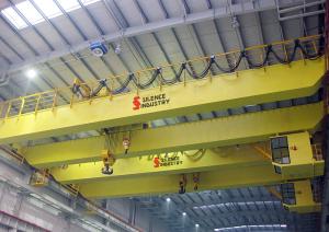 Quality Customized Double Beam Bridge Crane 20 Ton With Overload Protection Device wholesale