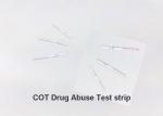 Cotinine Drug Abuse Test Kit Easy Operation , Urine Test Strips For Drugs