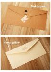 Creative high-grade stamping texture paper business invitation envelope