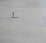 White Stained Russian Oak engineered hardwood flooring, premium AB grade