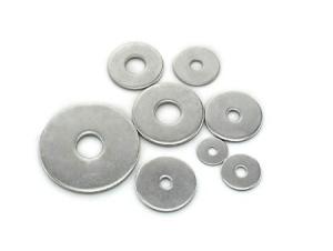 Quality Special connection for hardware, high temperature hot-dip blue and white zinc, DIN 440 flat washer wholesale