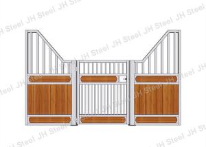 Quality Durable Safe Metal Horse Stall Gates , Farm Galvanized Horse Panels wholesale