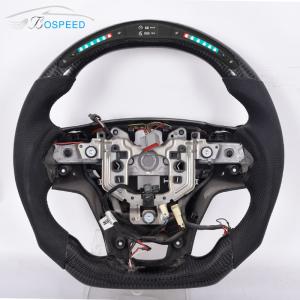 Quality F150 LED Display Real Carbon Fiber Steering Wheel Gloss Black Ford wholesale