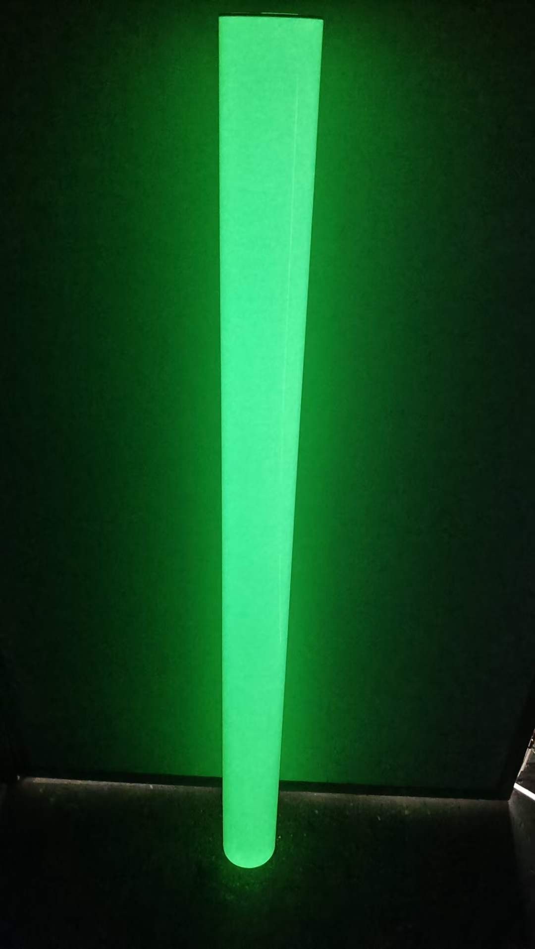 Eco-Solvent / UV Printable PVC Luminous Film Glow In The Dark Vinyl 4 Hours 0.62/1.24x45.7m For Safety Guide