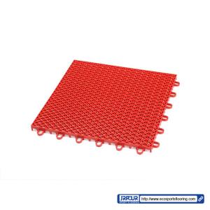 Quality IAAF Standard Kindergarten Interlocking Sports Tiles No Toxic Elements wholesale