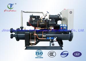 Quality Commercial Blast Freezer Water Cooled Chiller , Refrigeration Compressor Rack wholesale