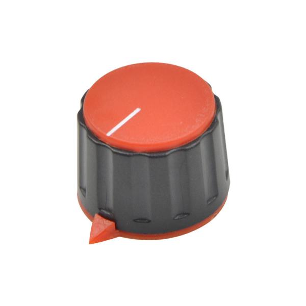 Cheap Round Oven 18T Temperature Control Knob Size Φ22.7*17.2mm For 6mm Shaft for sale