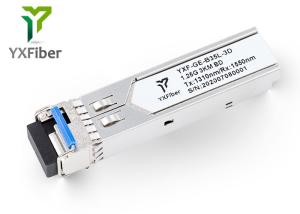 Quality IEEE802.3ah 1000Base-BX 1550 BIDI SFP Optical Transceiver Module wholesale