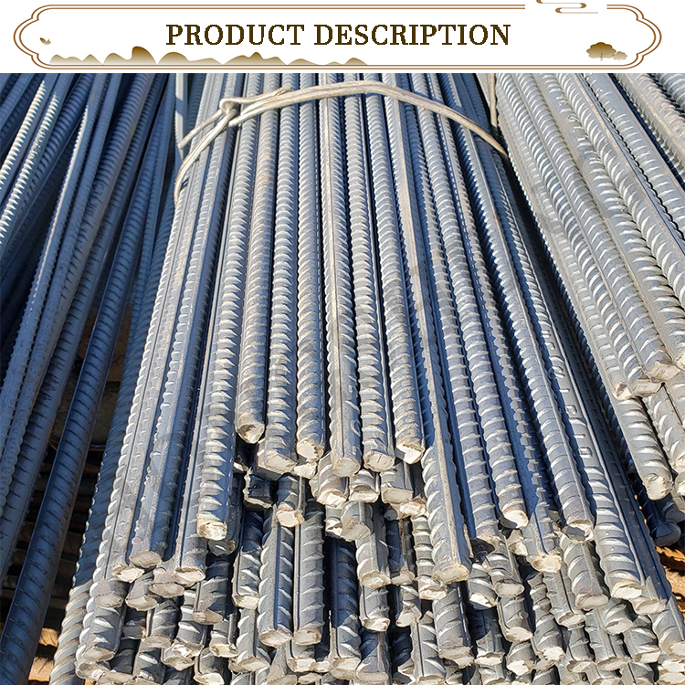 ASTM Standard Low- Steel Rebar Bar for Decoration in Construction Building Main Application Buliding Bridge House Decoration