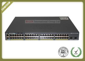 Quality 48 Port 10gb Fiber Optic Media Converter POE Switch WS-C2960X-48LPD-L wholesale