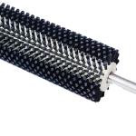 Rotary Cylindrical Belt Brush Cleaner For Conveyor Cleaning