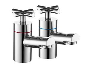 Quality Polished Bathroom Mixer Taps Chrome Finish With Single Handle wholesale