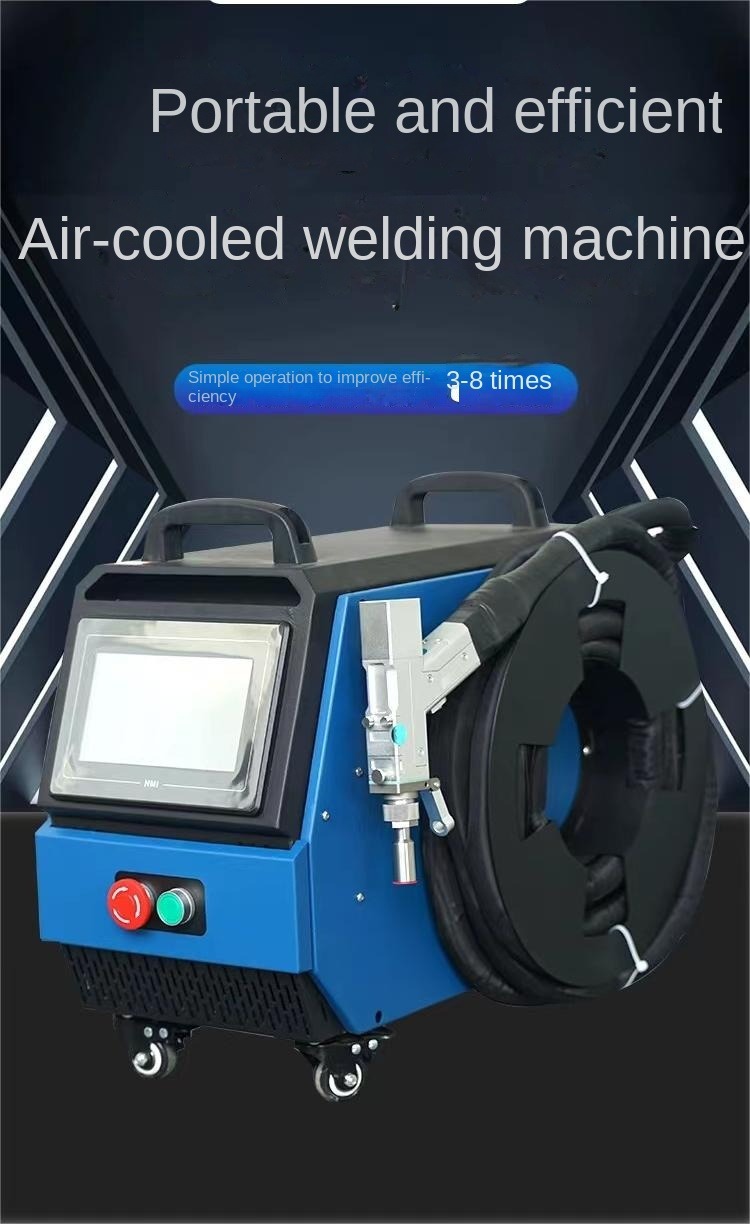 Metal Part Laser Welding Mini 4 in 1 Air Cooled 1500w 2000w Handheld Machine for Carbon Steel Stainless Steel Aluminum
