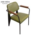 Restaurant Metal Frame Dining Chairs And Table Set Combination Iron Unik Ideas