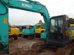 7 Ton USED EXCAVATOR , kobelco JAPAN SK75 EXCAVATOR