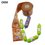 Plastic Sausage Casings Custom Logo Flexography Printing Plastic Beef Sausage