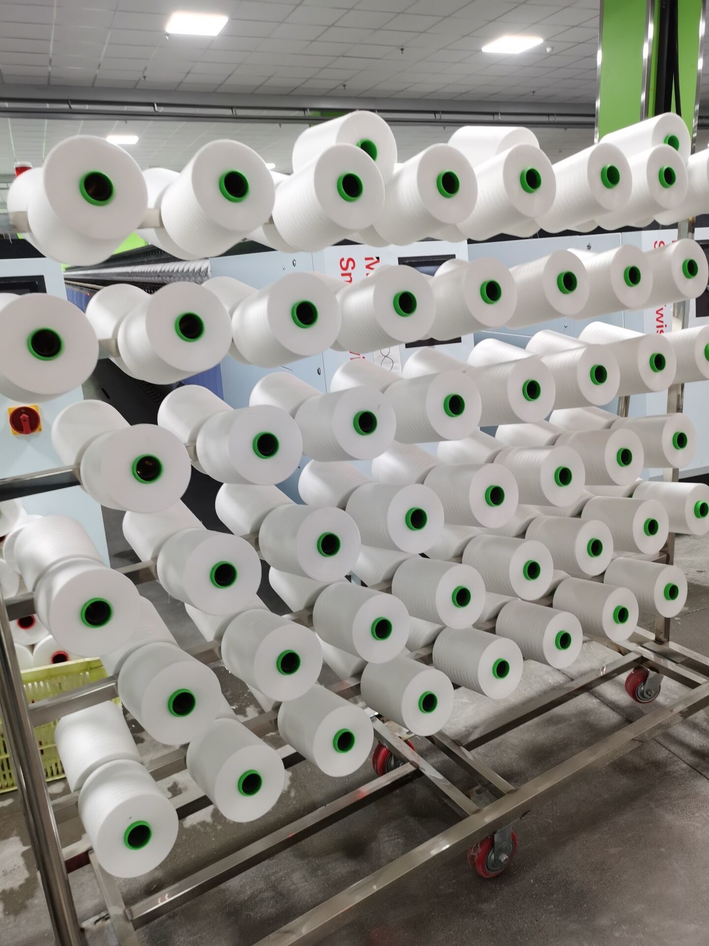 NE 50S/2 Eco Friendly TFO 100 Recycled Polyester Spun Yarn