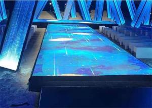 Quality Interactive P4.81 Dance Floor LED Screen Indoor / Outdoor Disco Dancing For Party Events wholesale