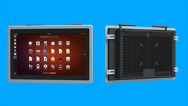 15.6-Inch Slim Linux Touch Screen for Factory Dashboards and Automation Solutions