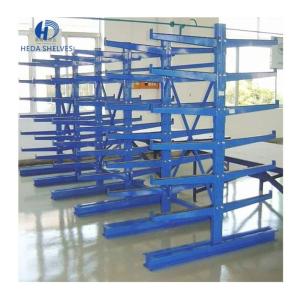 Quality Galvanized Cantilever Pallet Racking For Wood Heavy Duty wholesale