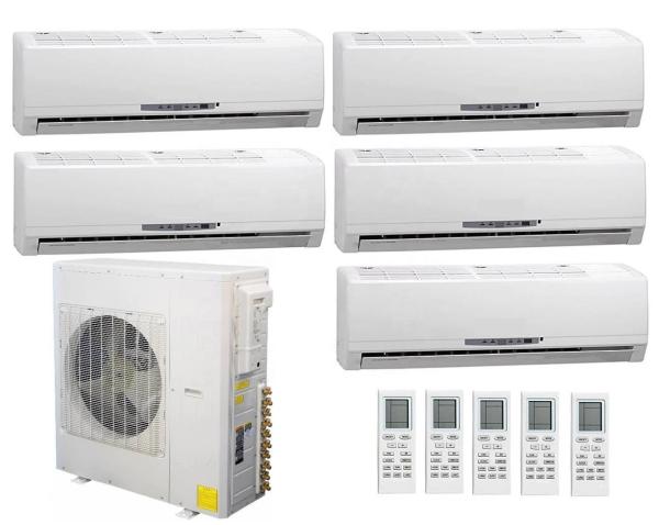 Hotel Console Multi System Air Conditioner 12000Btu Commercial Wall Mount Ac