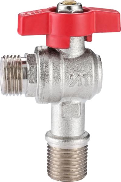 5101A Gas Stove Valve Brass Ball Valve Angle Type DN15 for Residential Hot Water